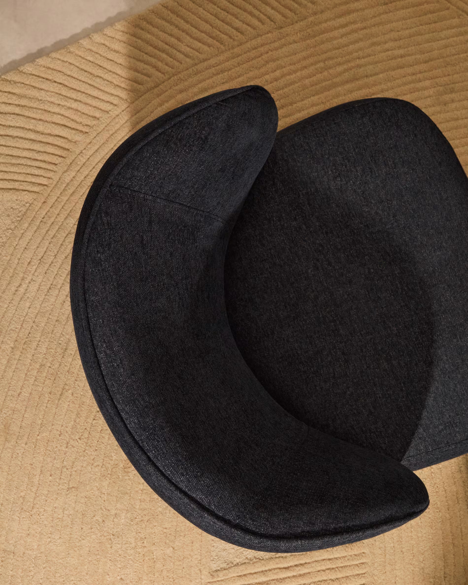 كرسي بوكليه أزرق رمادي لافين