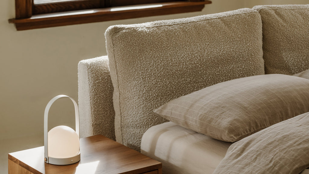 سرير أميرة بوكليه – أوف وايت