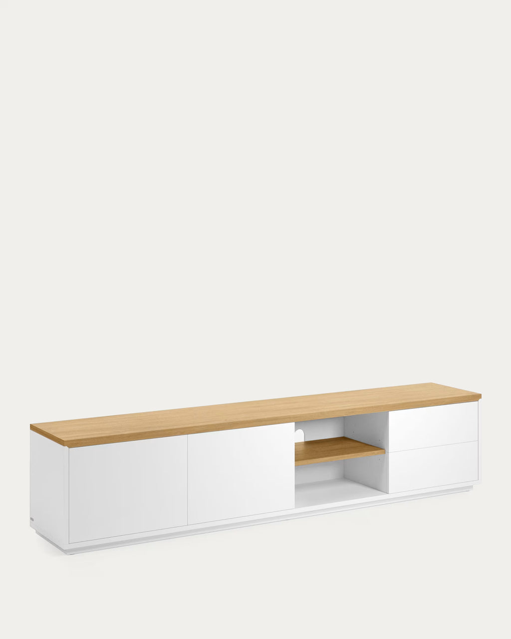Nova White TV Table