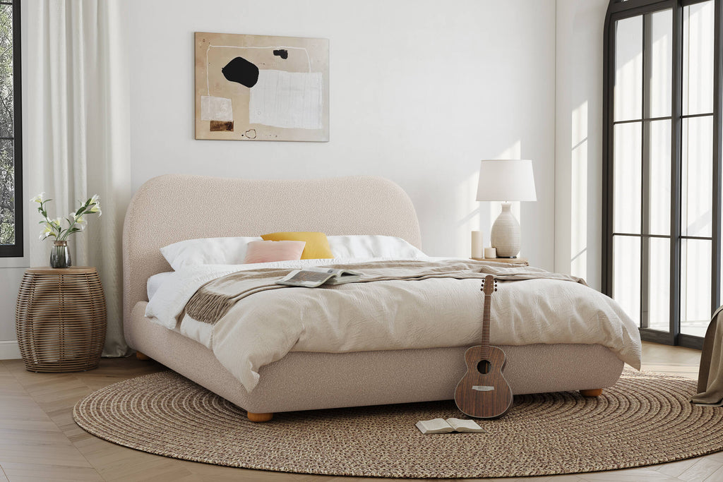 Etta Fabric Upholstered Bed Frame