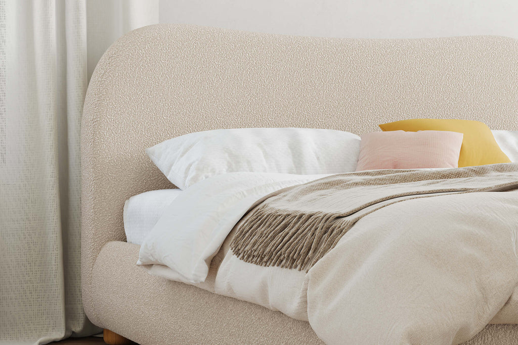 Etta Fabric Upholstered Bed Frame