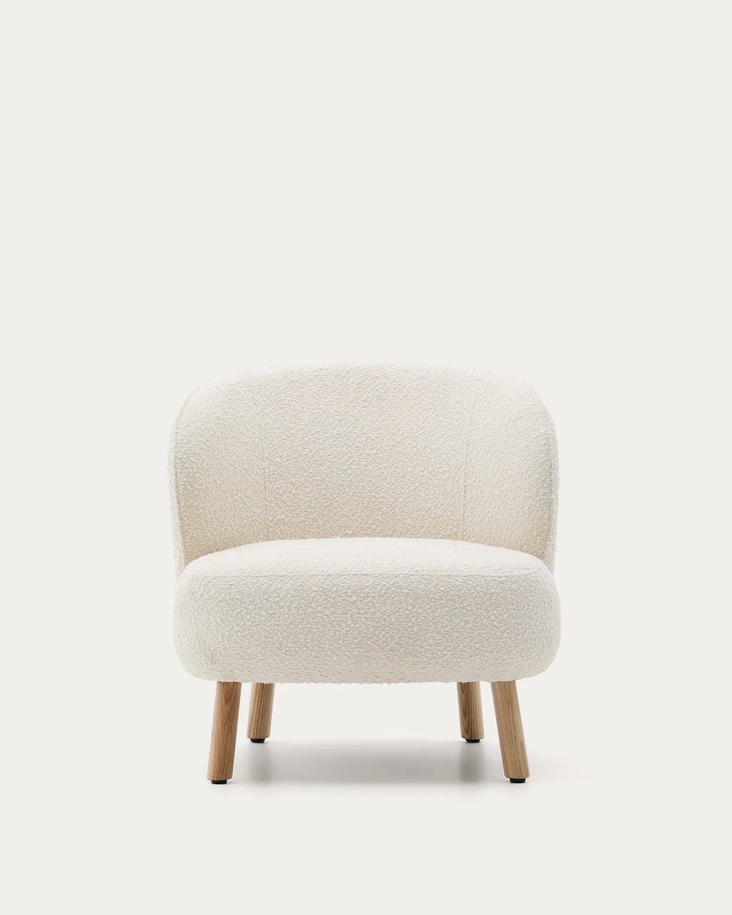 كرسي بوكليه أبيض لافين