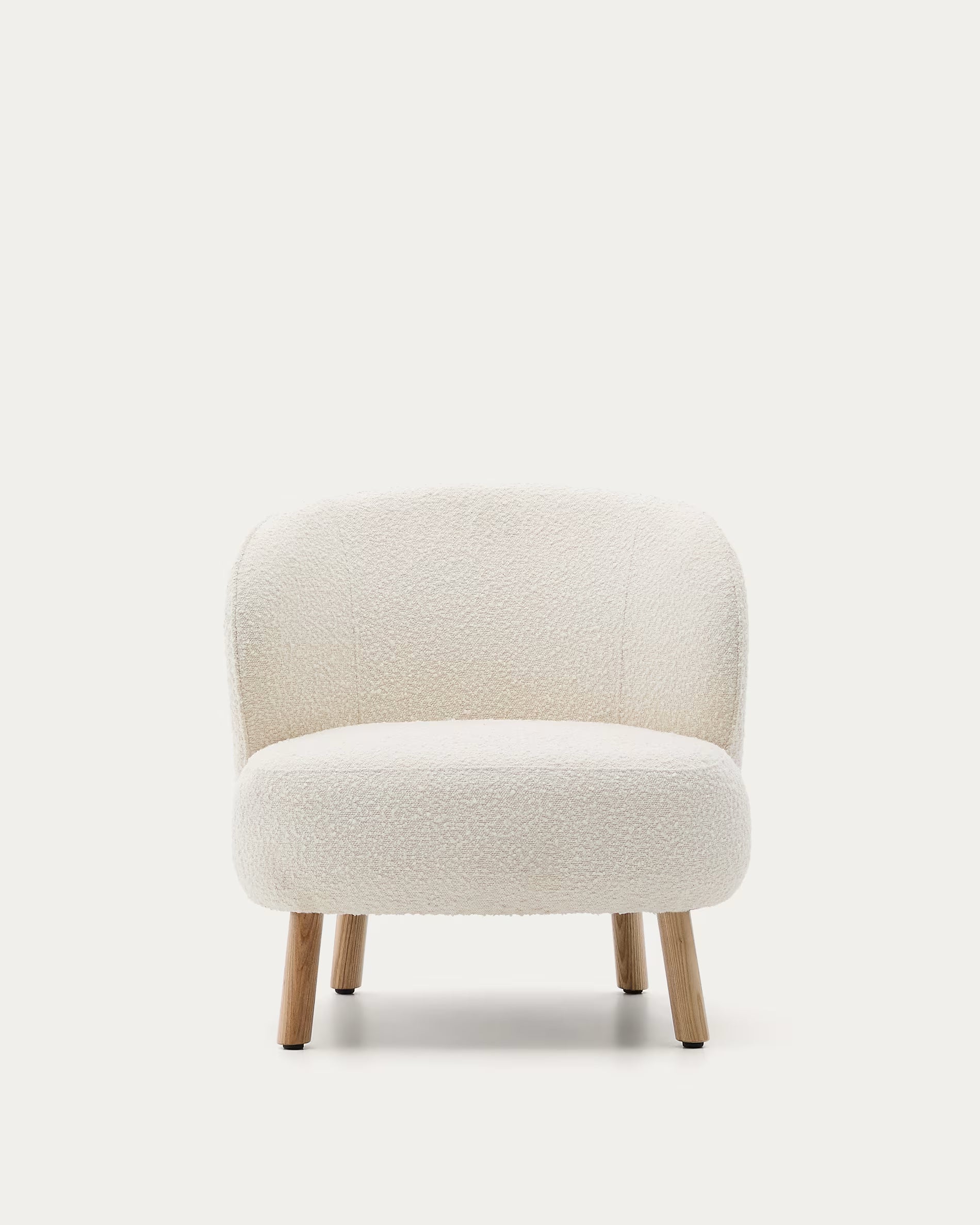 كرسي بوكليه أبيض لافين