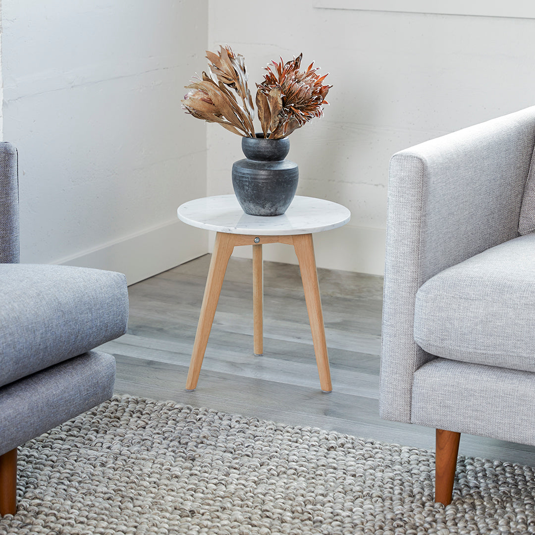 Revo Marble Side Table – ALPHA LORA