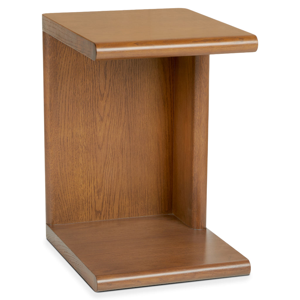 Torme  Side Table - Smoked Oak