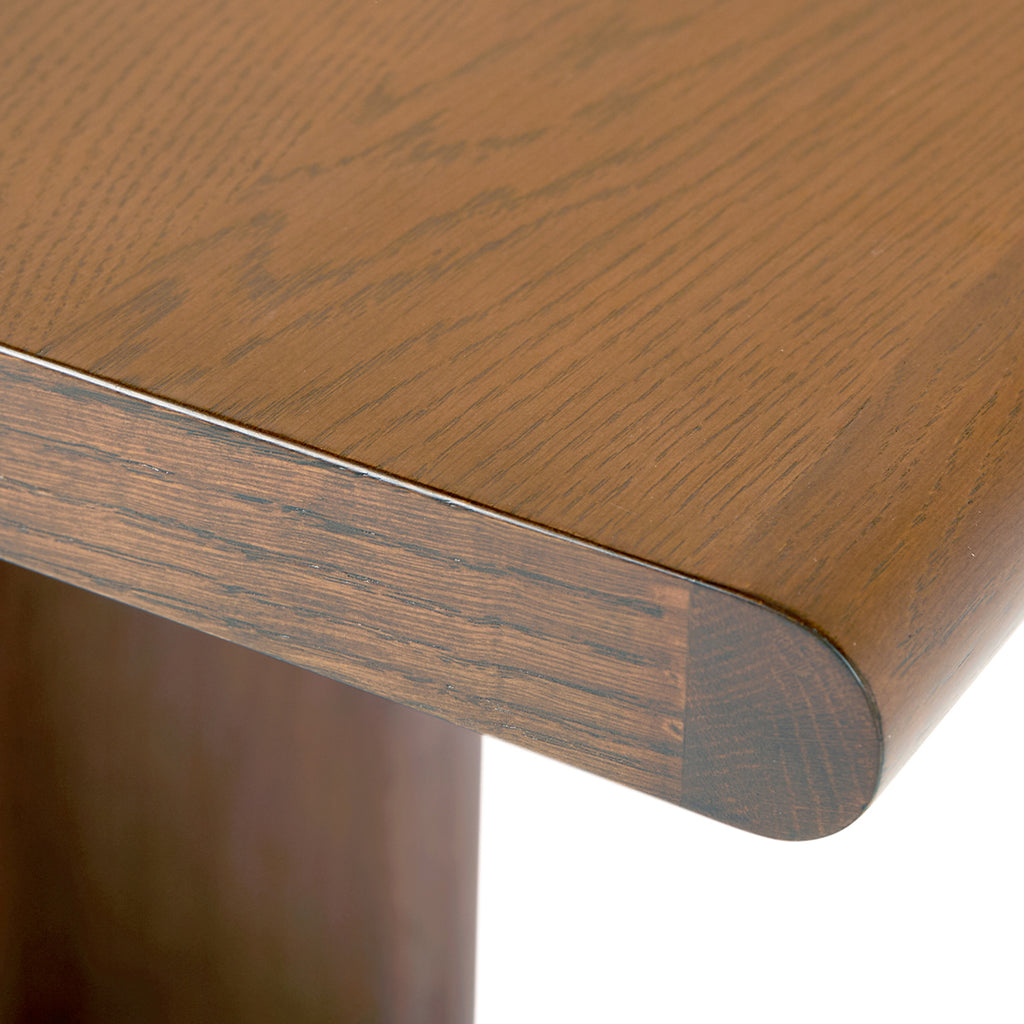 Torme  Side Table - Smoked Oak