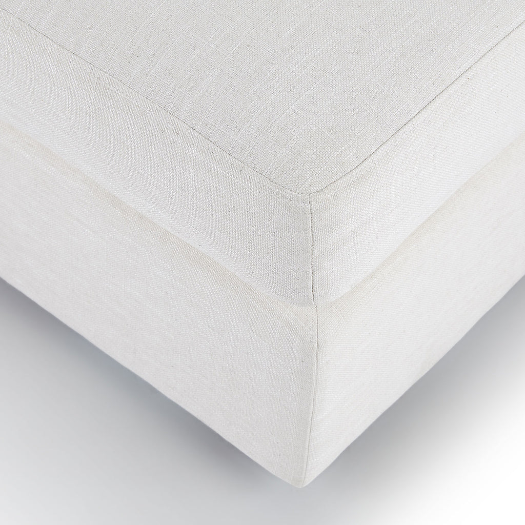 Beta Ottoman – Off-White