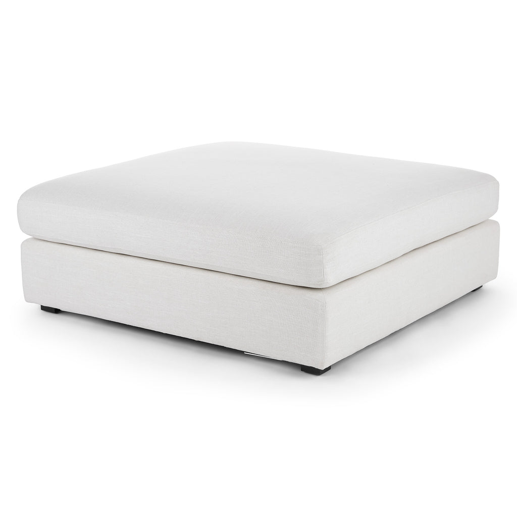 Beta Ottoman – Off-White