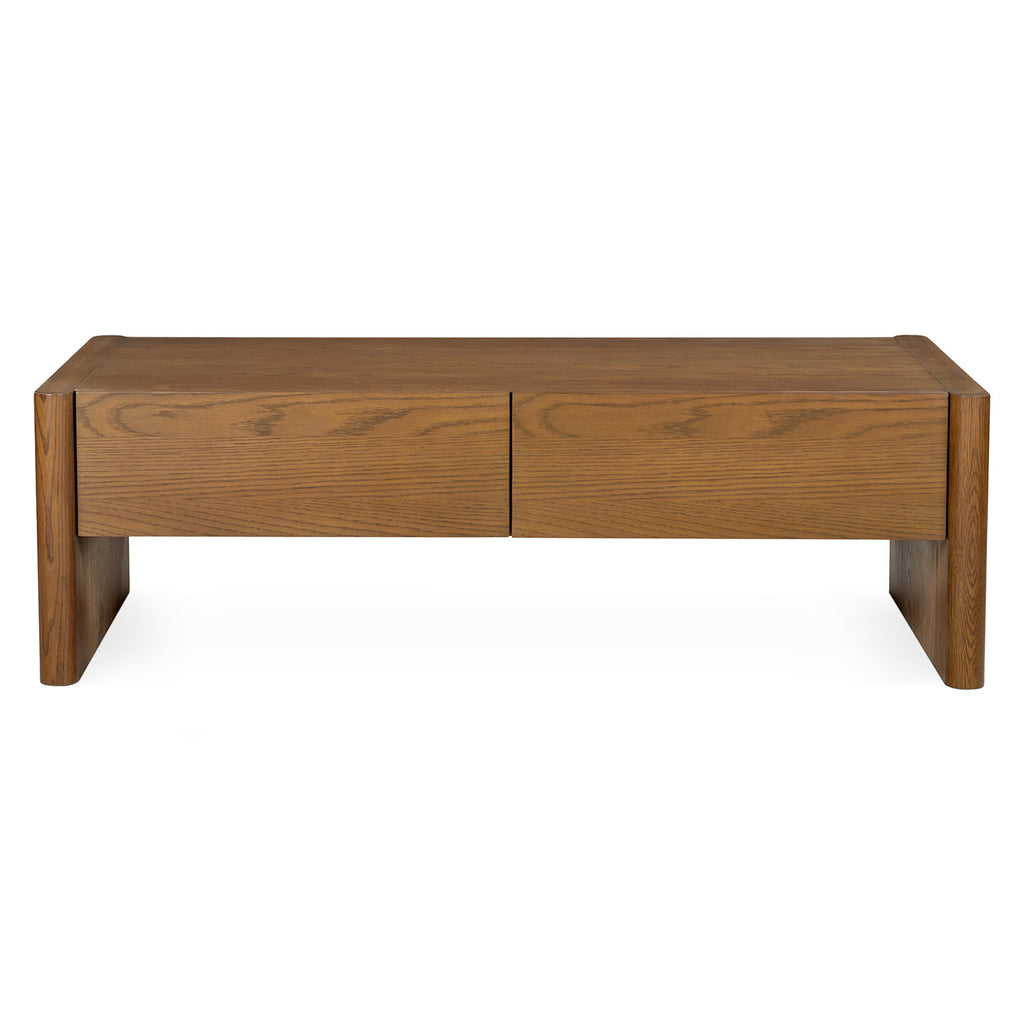 Torme Storage Coffee Table – Smoked Oak