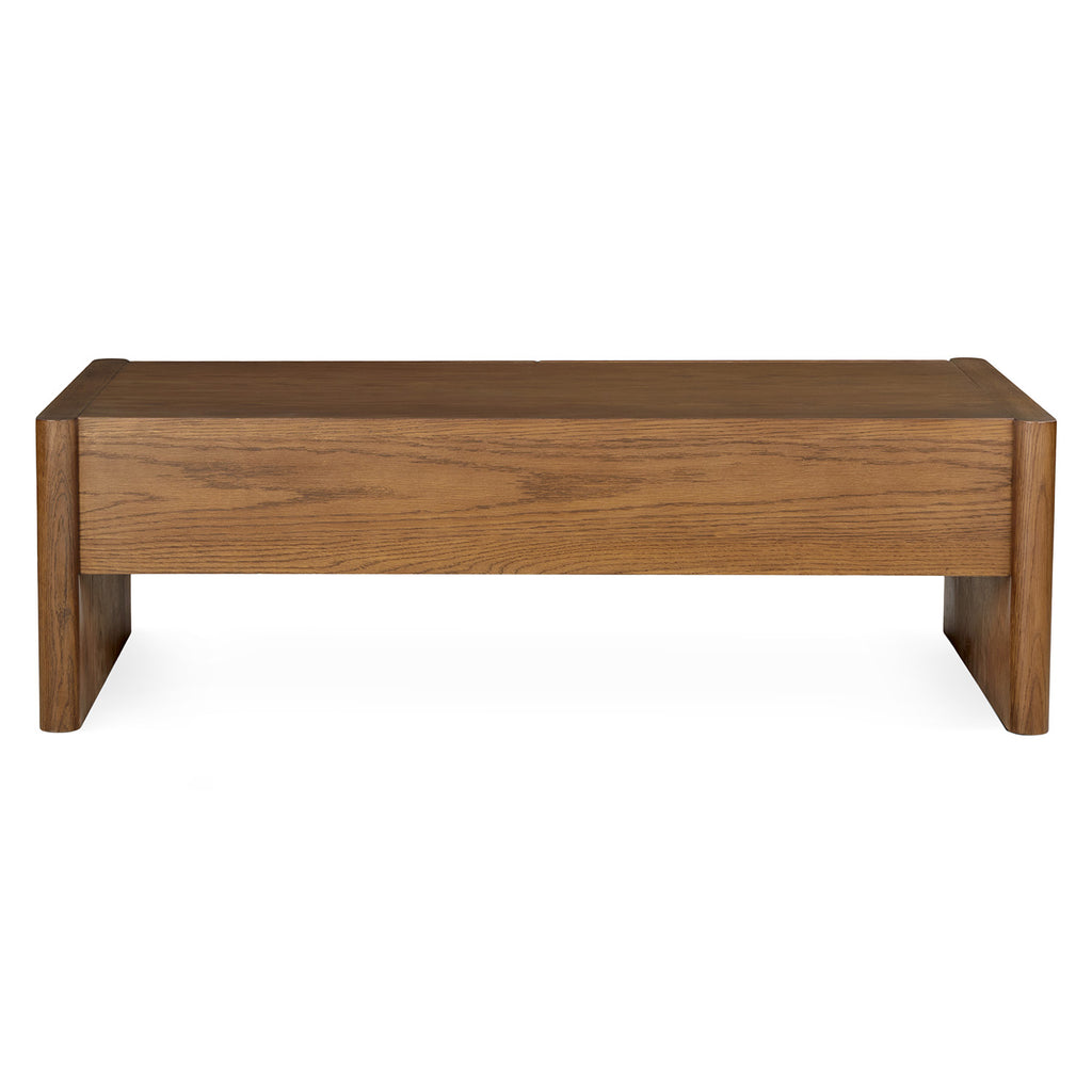 Torme Storage Coffee Table – Smoked Oak