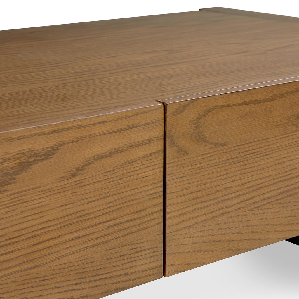 Torme Storage Coffee Table – Smoked Oak