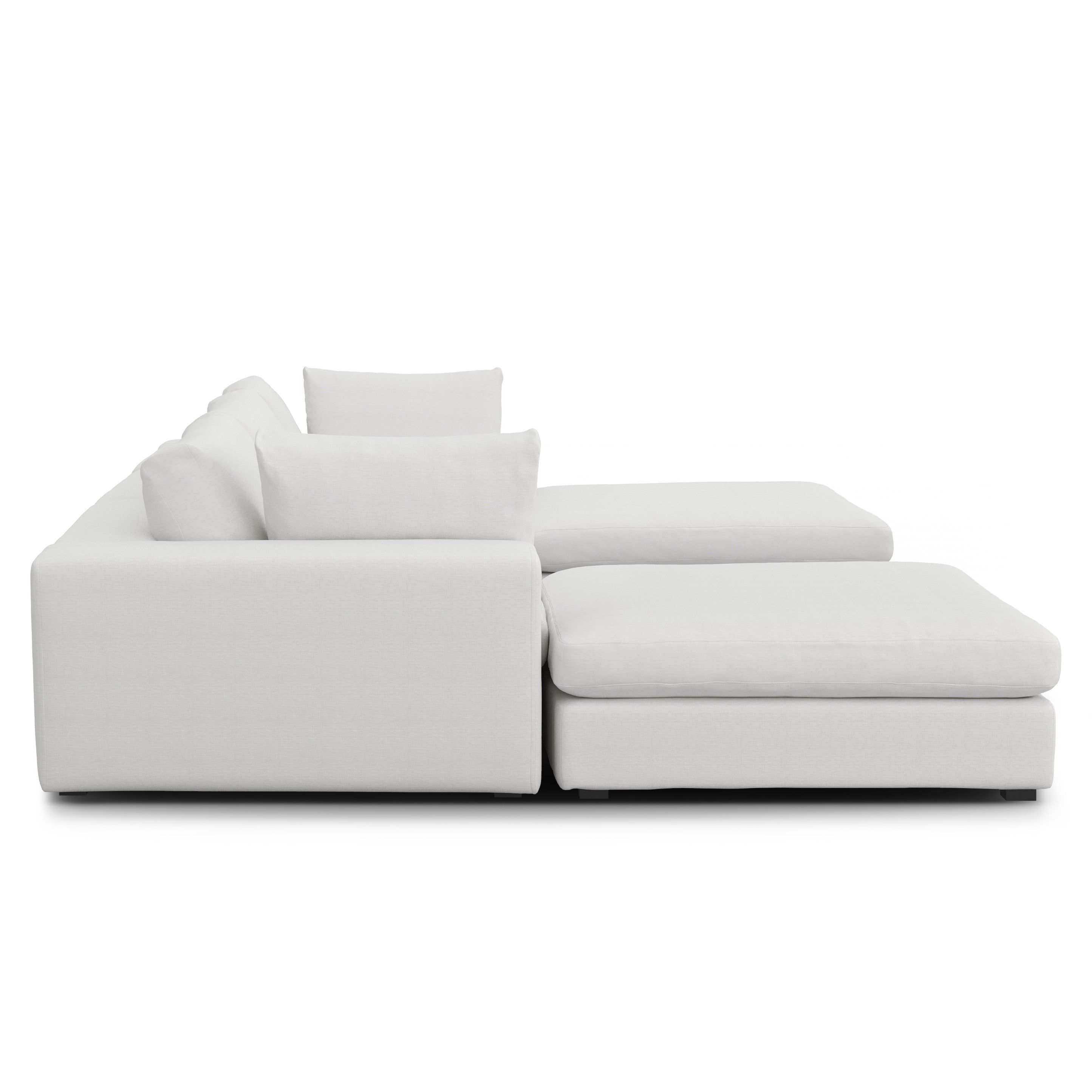 Beta Modular U-Shaped Sofa – Off-White
