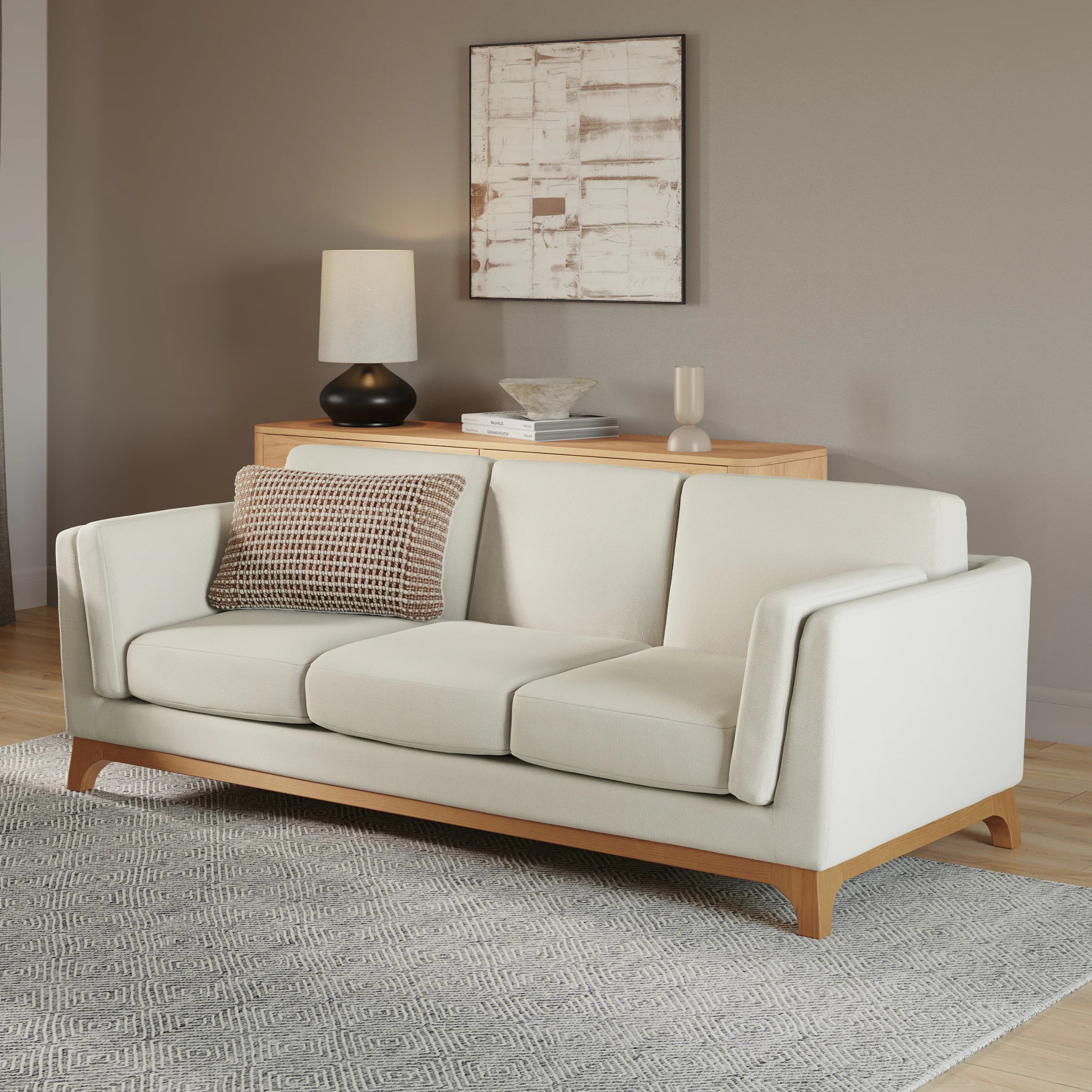Ceni Beige Sofa Set