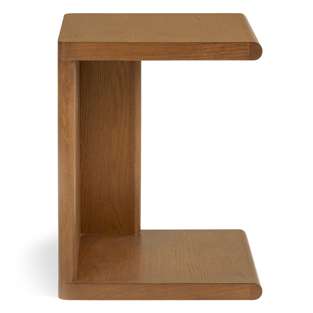 Torme  Side Table - Smoked Oak