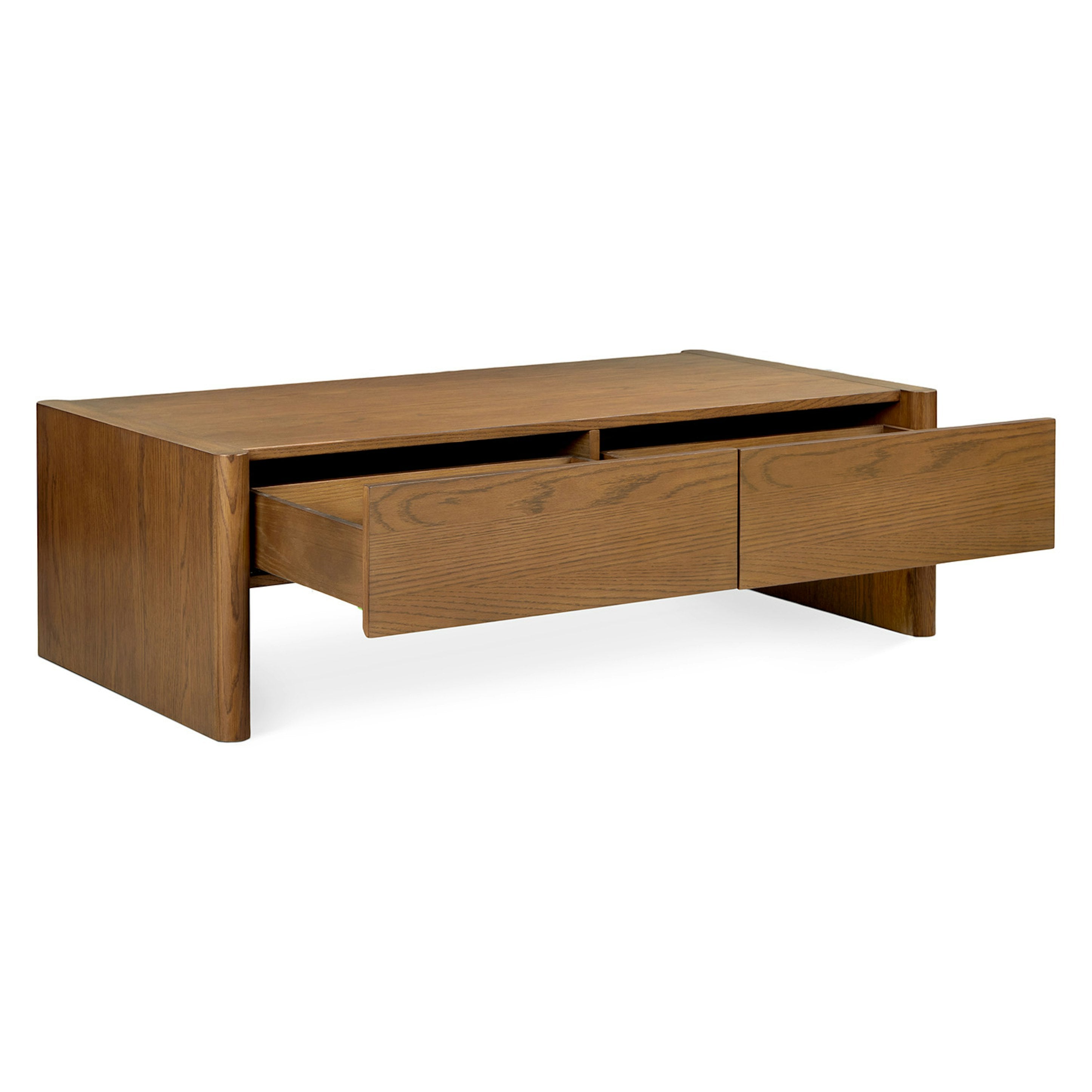 Torme Storage Coffee Table – Smoked Oak